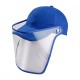 Gorra con careta desmontable con brocha de velcro Anshan