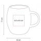 Taza de cerámica con chupón de succión Anzac