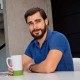 Taza de cerámica con base de silicón varios colore Gillen