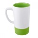Taza de cerámica con base de silicón varios colore Gillen