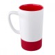 Taza de cerámica con base de silicón varios colore Gillen