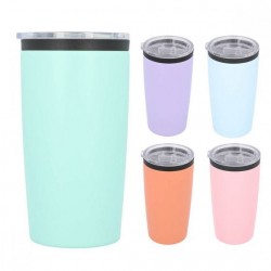 Termo 540 ml de doble pared colores pastel Peak