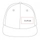 Gorra con broche de plástico plana Stinson