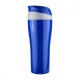 Termo de plástico con doble pared varios colores 375 ml Lugano