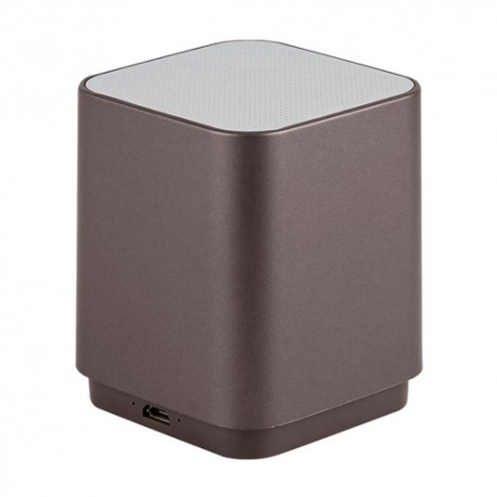 Bocina de grabado con luz  Recargable VOLYNE forma rectangular