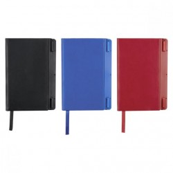 libreta de bolsillo con 80 hojas de raya y bolígrafo