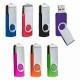 USB giratoria 8 GB  con caja individual varios colores Floppy