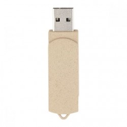 USB  de 8 GB eco friendly color beige Tirreno