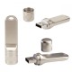 USB con tapa de 8 GB color plata con caja individual Sydney