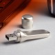USB con tapa de 8 GB color plata con caja individual Sydney