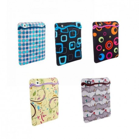 Funda para laptop variedad de colores de 19.5 X 24.5 cm