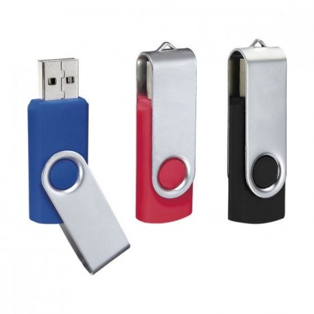 USB giratoria de 16 GB con caja individual Selwin
