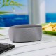 Bocina bluetooth con batería recargable de plástico gris Sangen