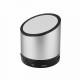 Bocina de bluetooth con batería recargable de aluminio y plástico Muziek