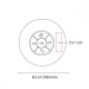 Bocina bluetooth con batería recargable Roadi