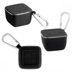 Mini bocina bluetooth con batería recargable con carabina Void
