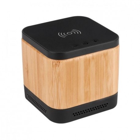 Bocina de bambú y plástico de bluetooth con batería recargable Rioja
