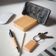 Set para escritorio de madera Luboka