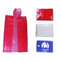 Impermeable Veneto de plástico con varios colores