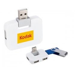 Multi conector USB con 4 entradas Entry
