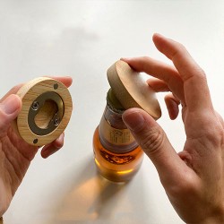 Destapador de madera