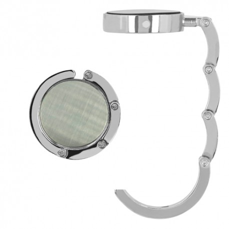 Gancho sujetador OVAL acero inoxidable