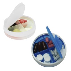 Pastillero OSLER con 4 compartimentos giratorio