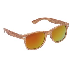Lentes CARIBE tipo madera funda y protección UV