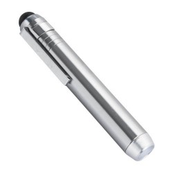 Lámpara o linterna led tipo pluma con clip y touch