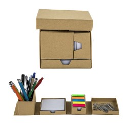 Estuche ecológico Wal en forma de cubo plegable