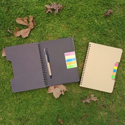 Libreta ecológica con 80 hojas rayadas