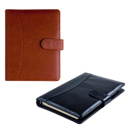 Carpeta ejecutiva de curpiel con arillo y bloc de notas Talent