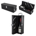 Set o estuche para vinos Merlot con 4 accesorios