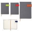Libreta de Curpiel con broche magnético 90 hojas rayadas
