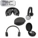 Audífonos de diadema plegables bluetooth manos libres recargables Logan