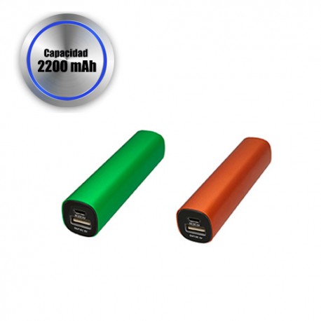 Batería portátil para suministro de carga de 2200 mAh