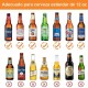 Cilindro porta cervezas de acero inoxidable de 355 ml