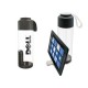 Cilindro con asa de silicón 550 ml con base para celular Front