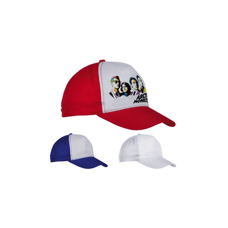 Gorra de 5 gajos con frente blanco Forester