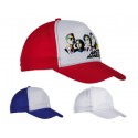 Gorra de 5 gajos con frente blanco Forester
