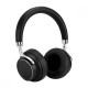 Audífonos bluetooth diadema acojinada y cable de audio