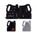 Set de herramientas con 21 accesorios y estuche de plástico Oil