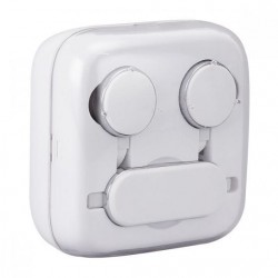 Audífonos bluetooth con estuche de plástico