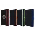 Libreta de 80 hojas tamaño A5 Safarin resorte de color