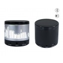 Bocina bluetooth Leukos led prende zona de grabado