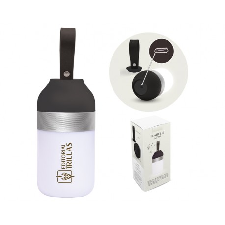 BOCINA BLUETOOTH FLABELO CON LAMPARA
