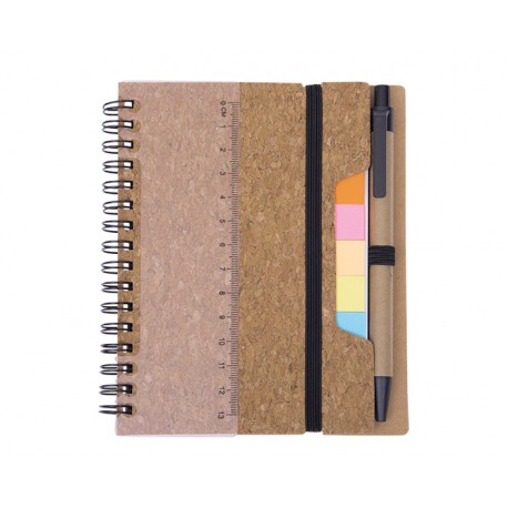 LIBRETA CARGO CON BANDERAS ADHESIVAS