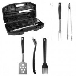 Set BBQ con estuche de plástico