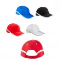 Gorra de poliéster con broche de velcro
