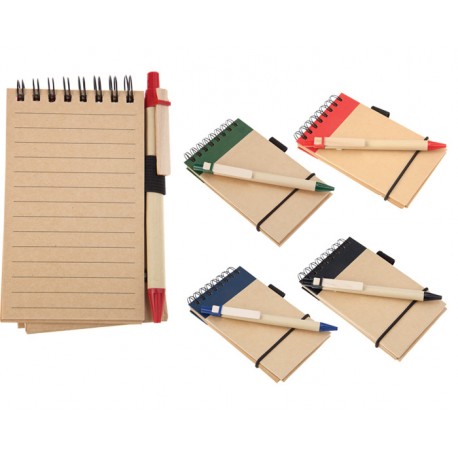 Libreta de papel reciclado